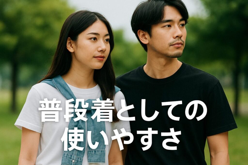 普段着としての使いやすさ