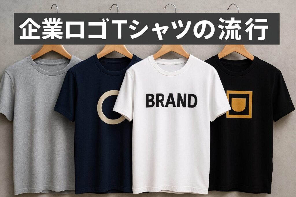 企業ロゴTシャツの流行