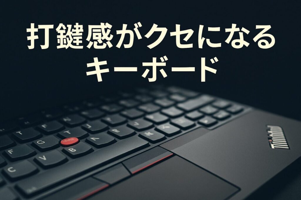 打鍵感がクセになるキーボード