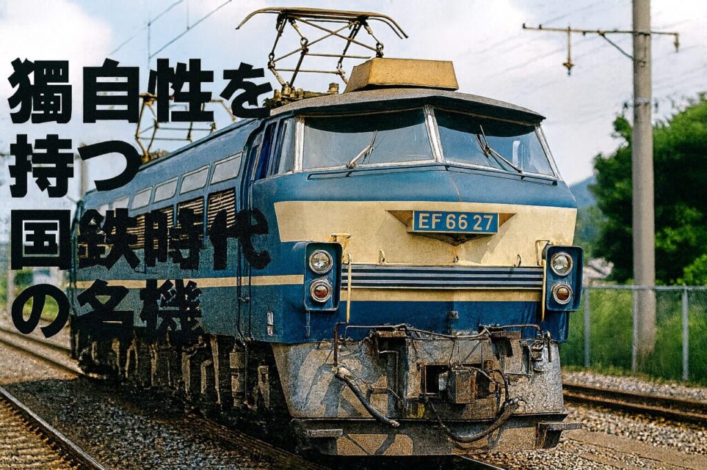 独自性を持つ国鉄時代の名機