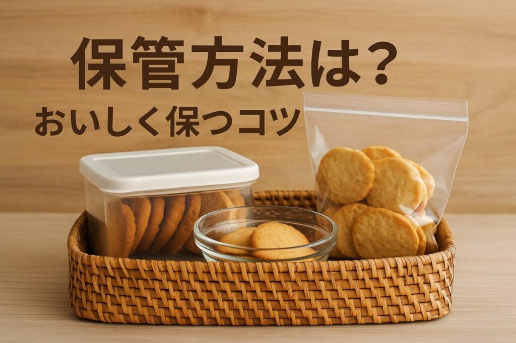 保管方法は?おいしく保つコツ