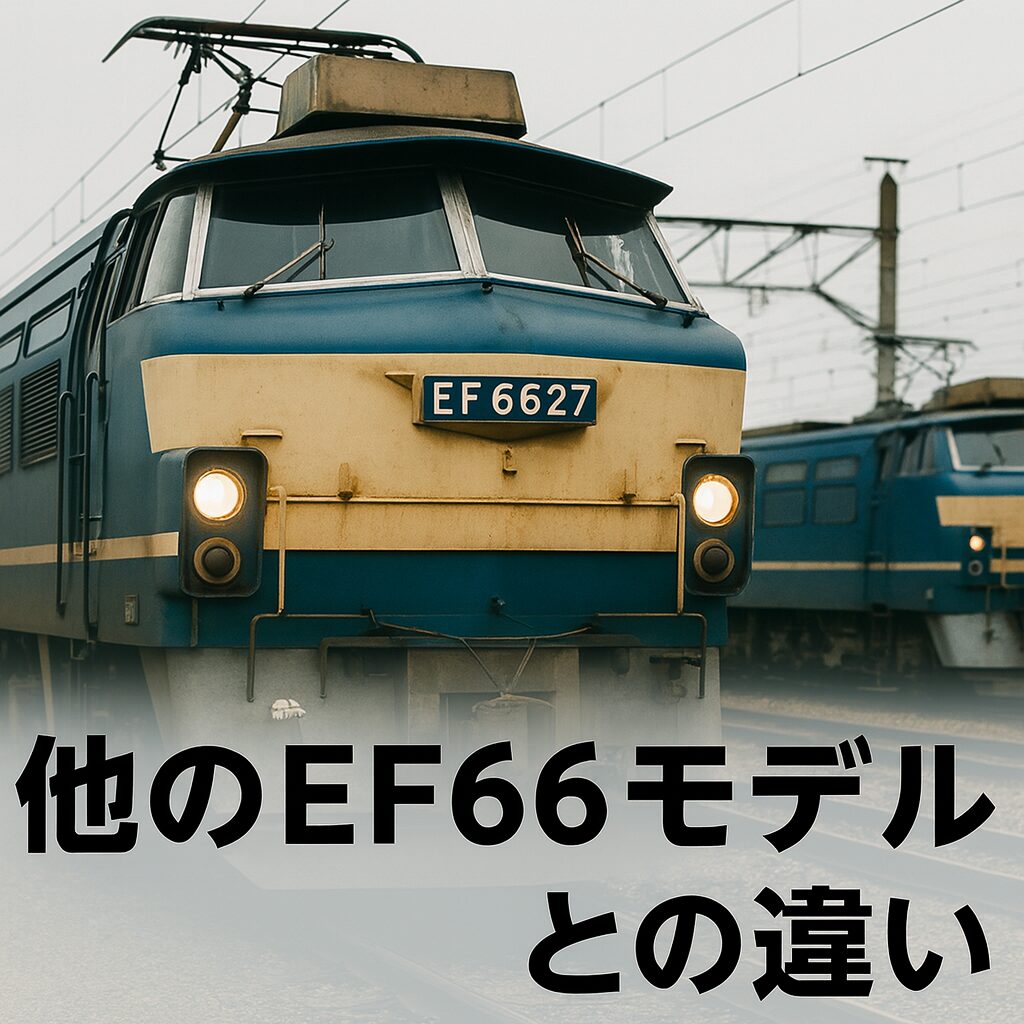 他のEF66モデルとの違い