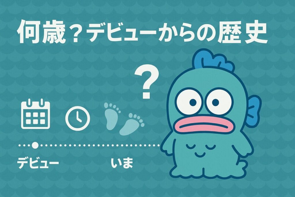何歳?デビューからの歴史