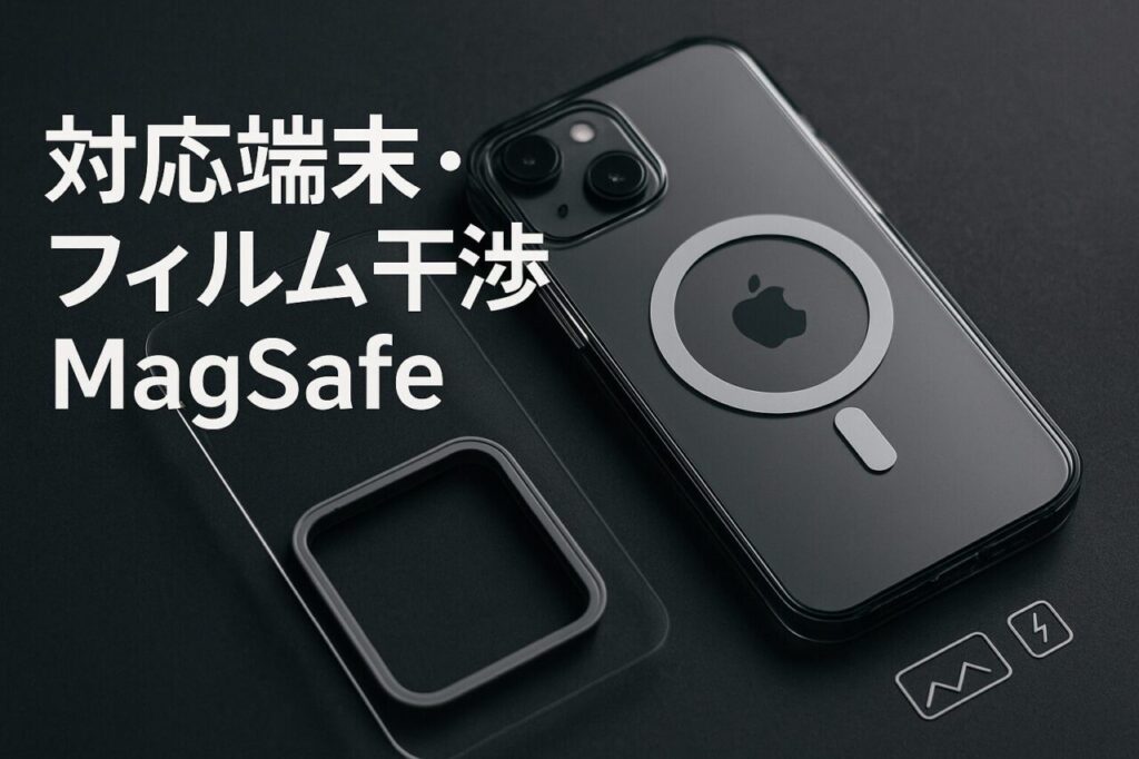 対応端末・フィルム干渉・MagSafe