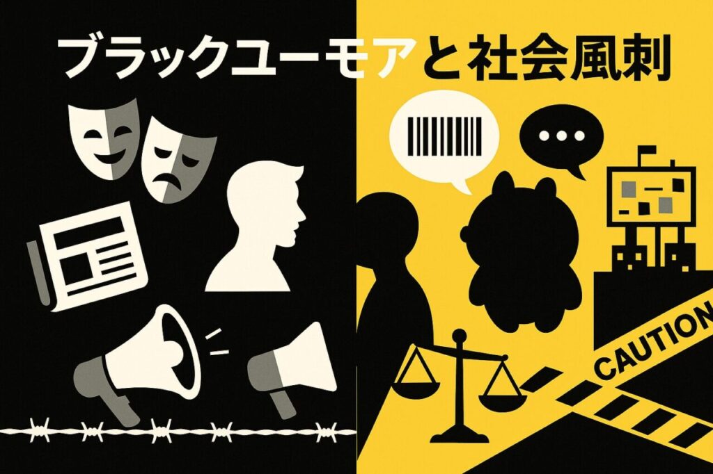 ブラックユーモアと社会風刺