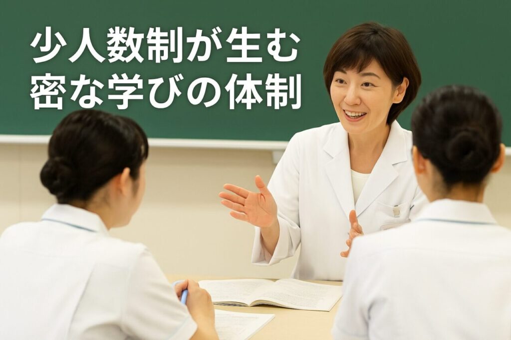 少人数制が生む密な学びの体制