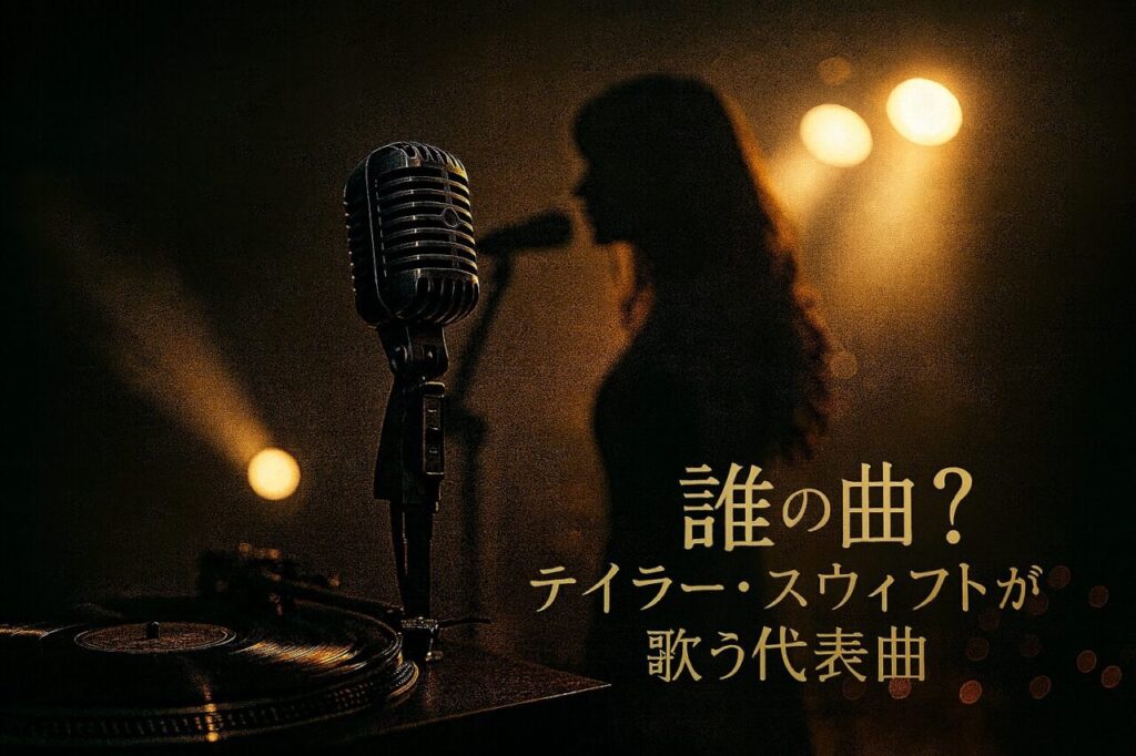 誰の曲？テイラー・スウィフトが歌う代表曲