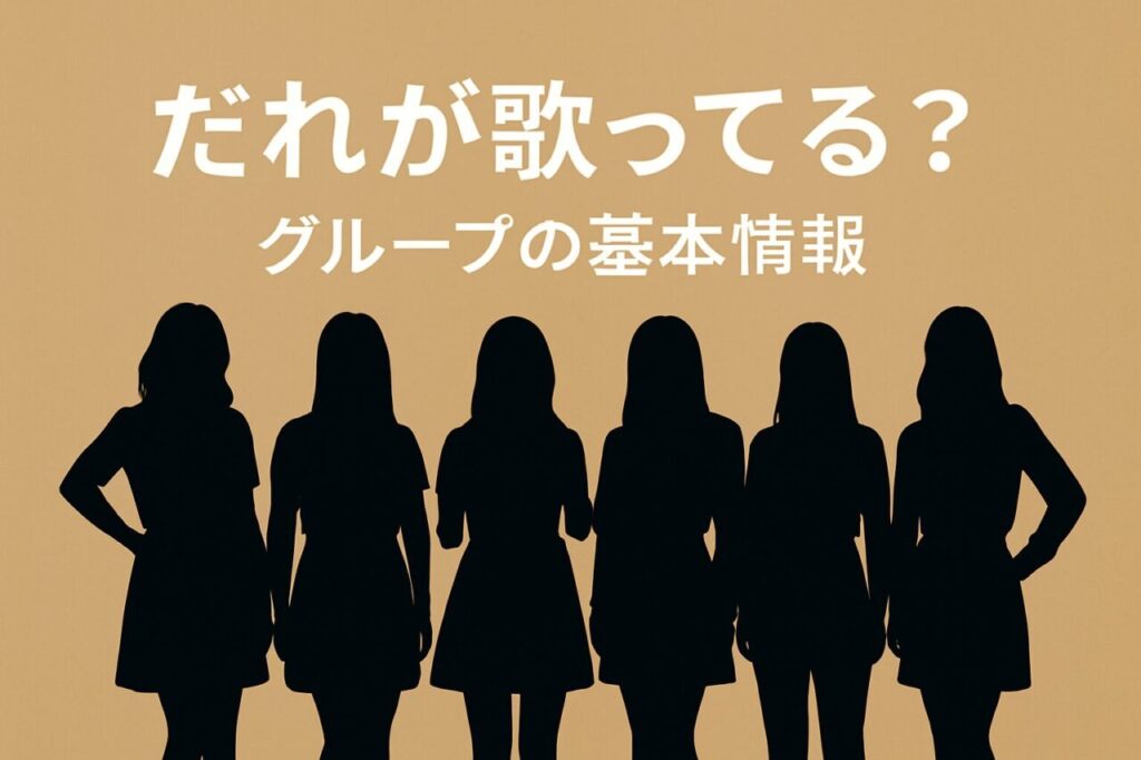 だれが歌ってる?グループの基本情報
