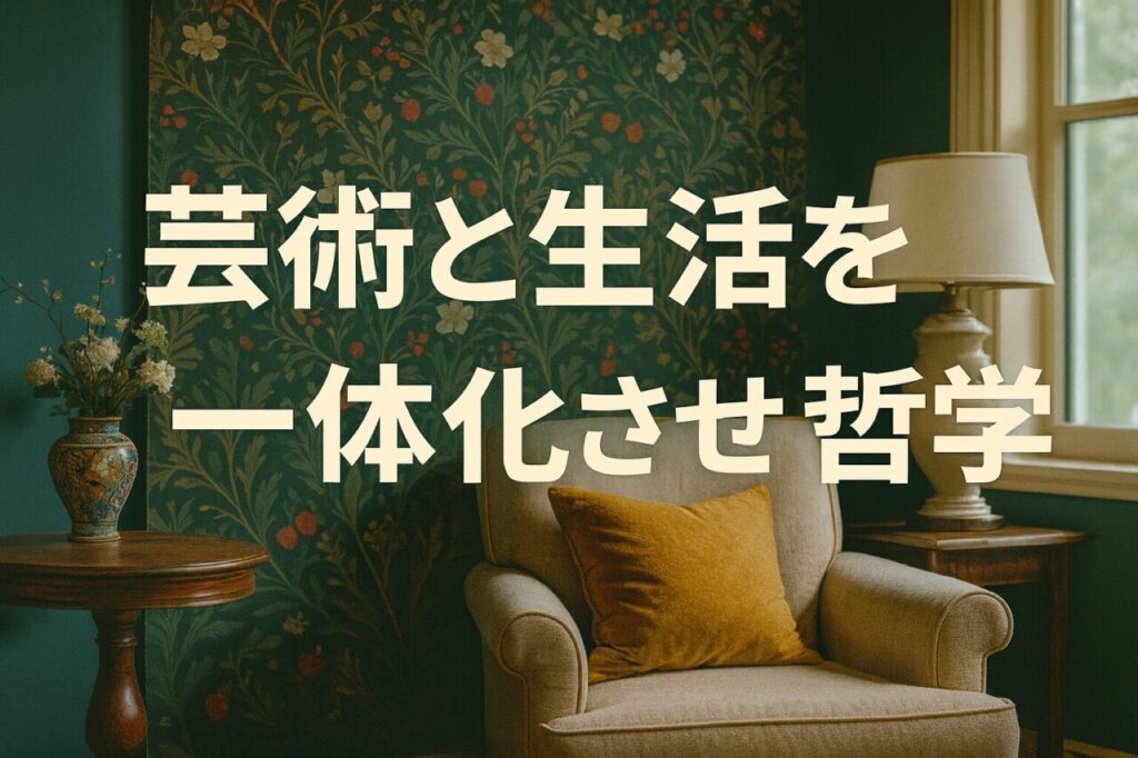芸術と生活を一体化させた哲学