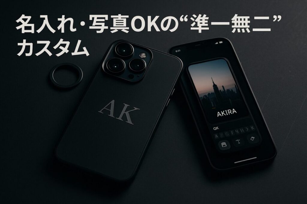 名入れ・写真OKの“唯一無二”カスタム