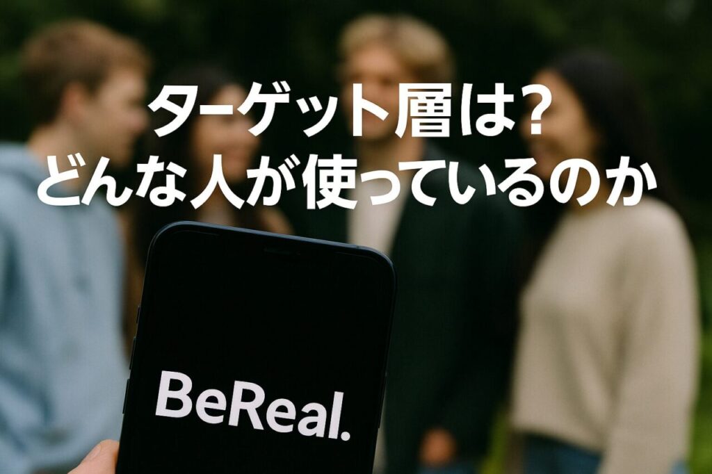 ターゲット層は?どんな人が使っているのか