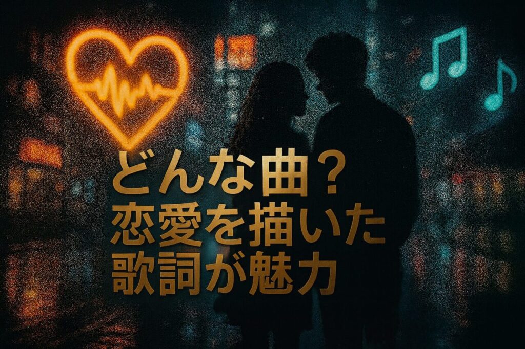 どんな曲？恋愛を描いた歌詞が魅力