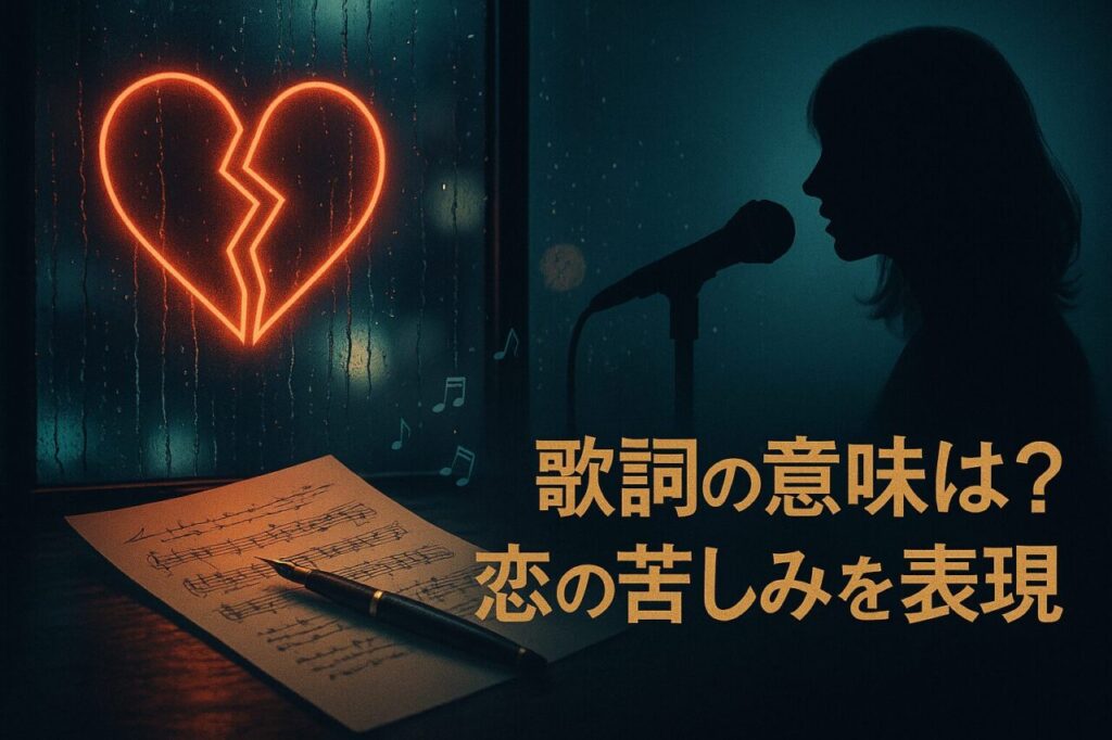 歌詞の意味は？恋の苦しみを表現