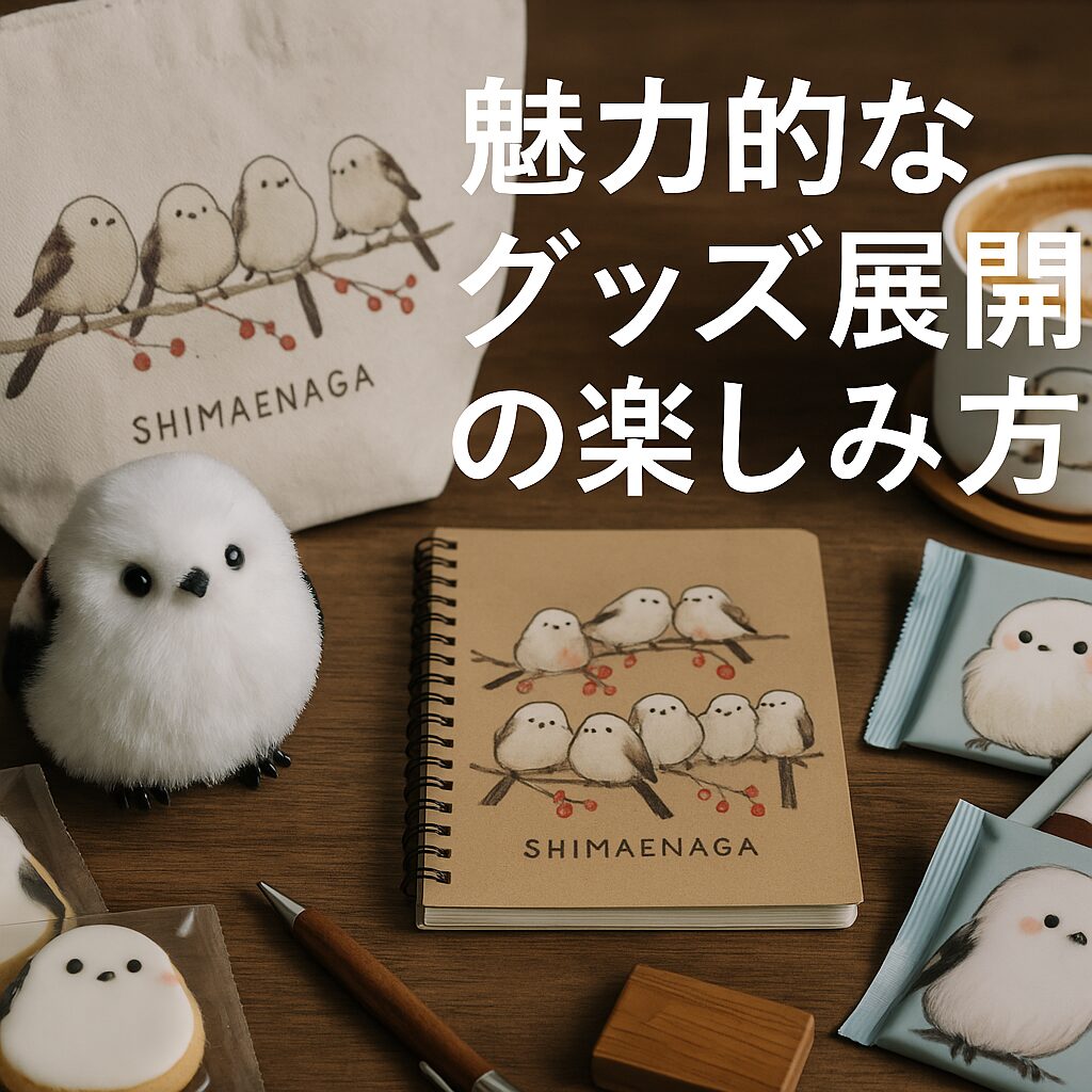 魅力的なグッズ展開の楽しみ方