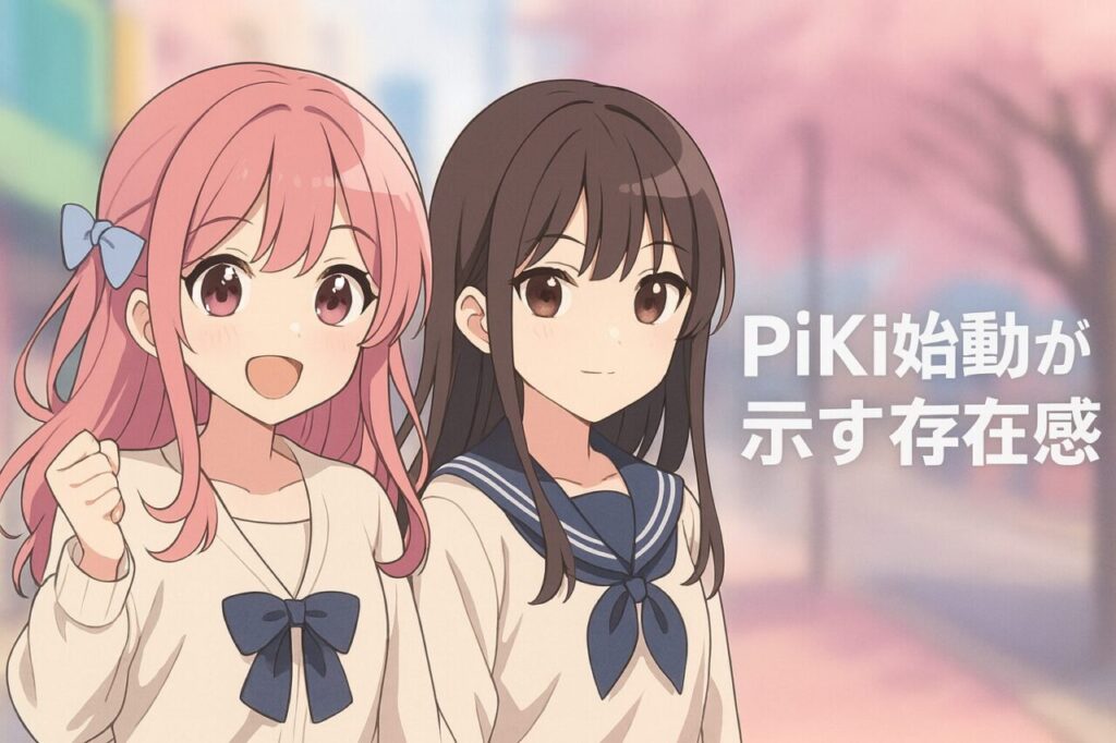 PiKi始動が示す存在感