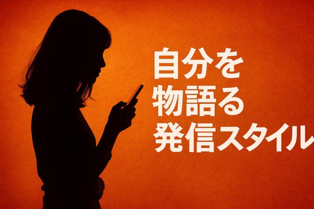 自分を物語る発信スタイル