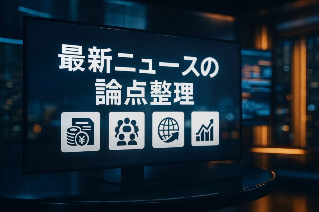 最新ニュースの論点整理