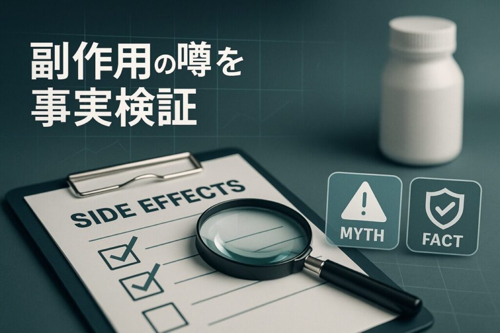 副作用の噂を事実検証