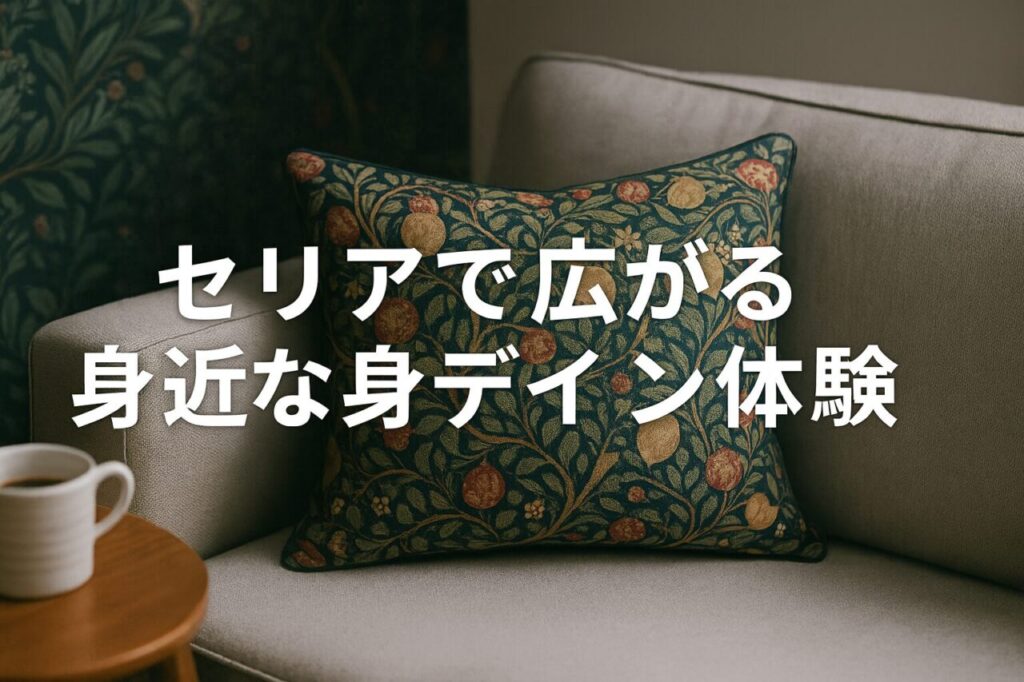 セリアで広がる身近なデザイン体験