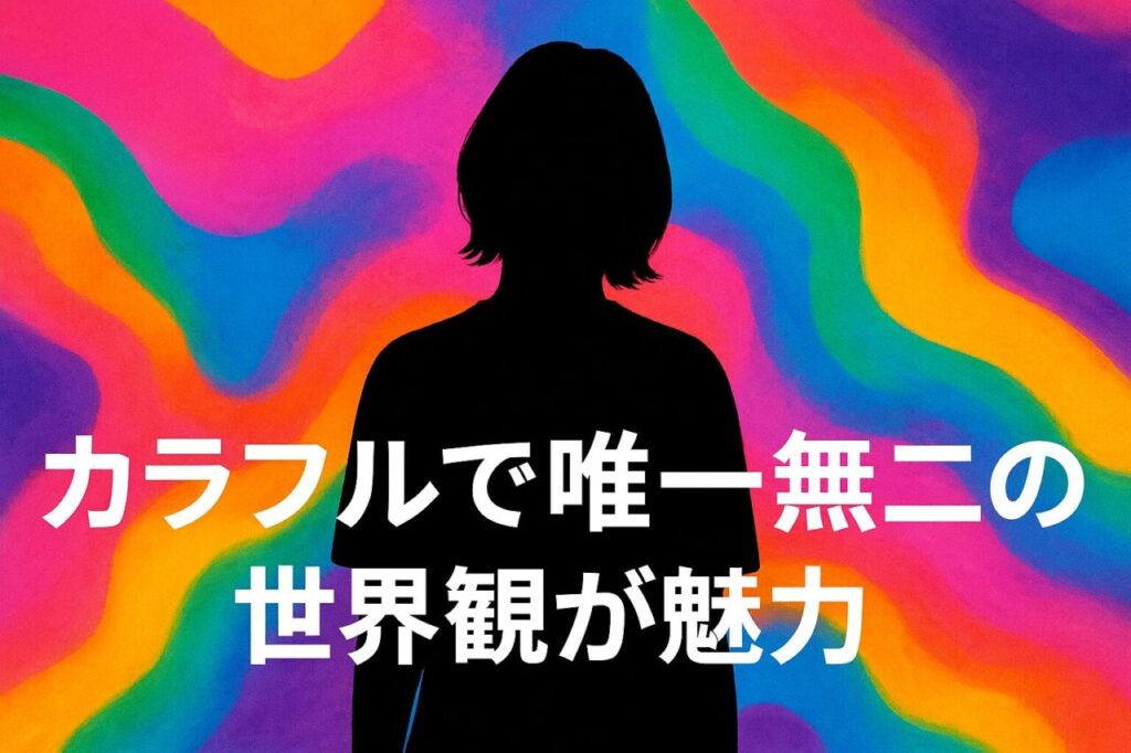 カラフルで唯一無二の世界観が魅力