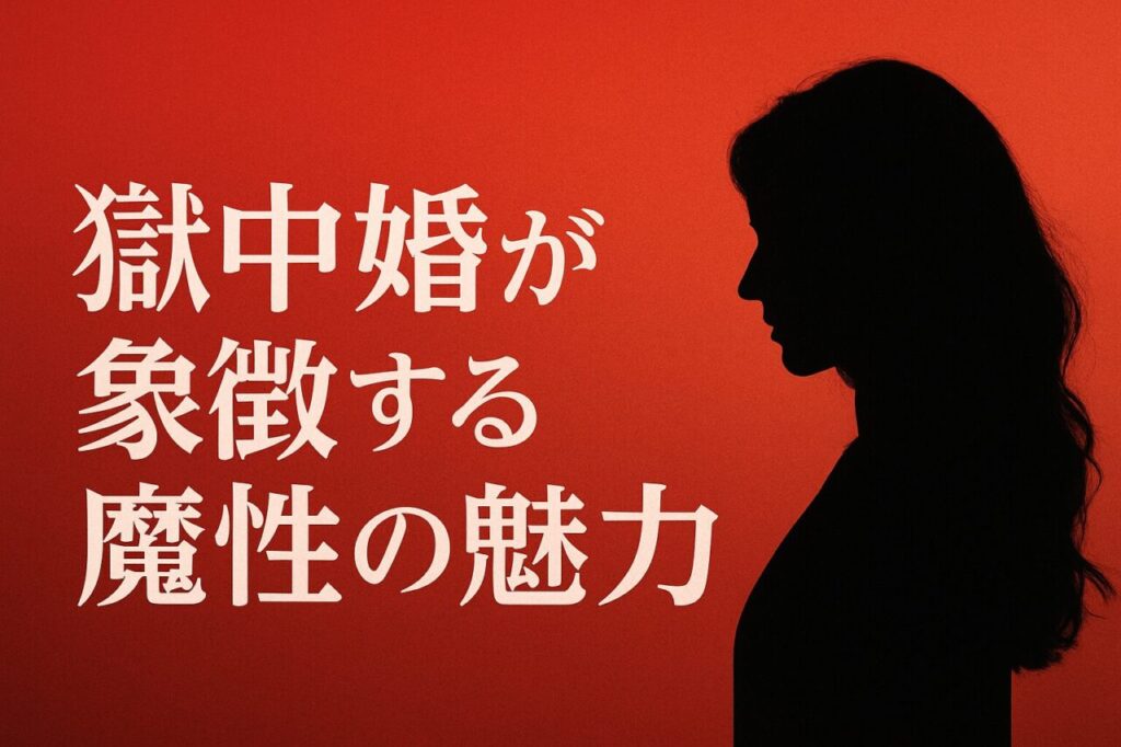 獄中婚が象徴する魔性の魅力