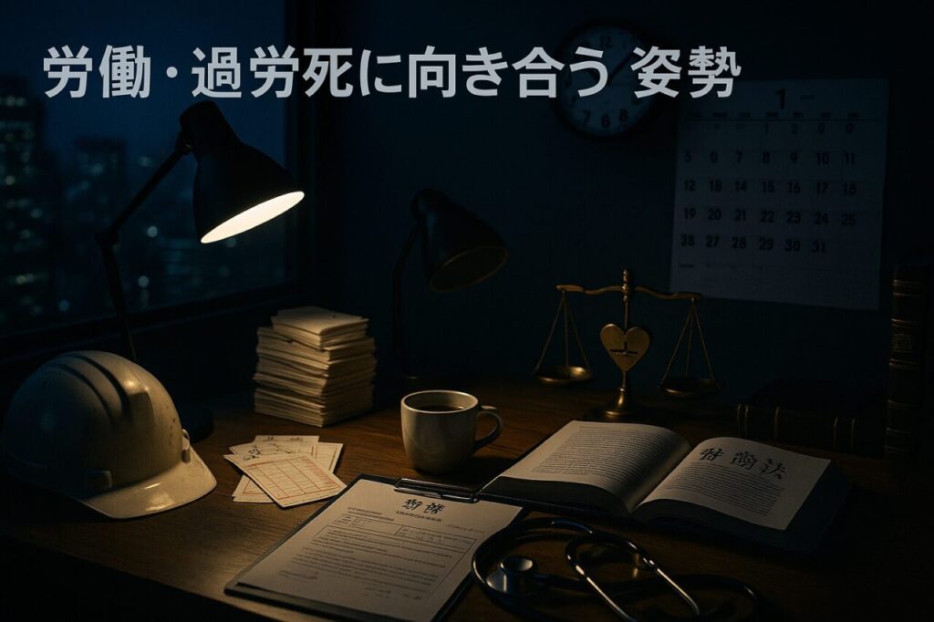 労働・過労死に向き合う姿勢