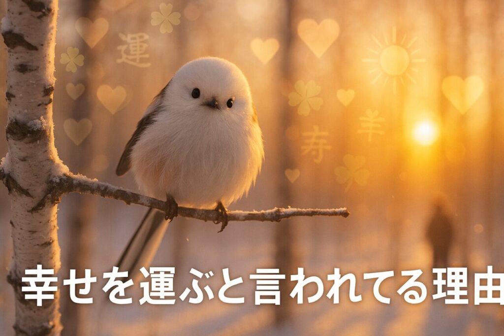 幸せを運ぶと言われてる理由