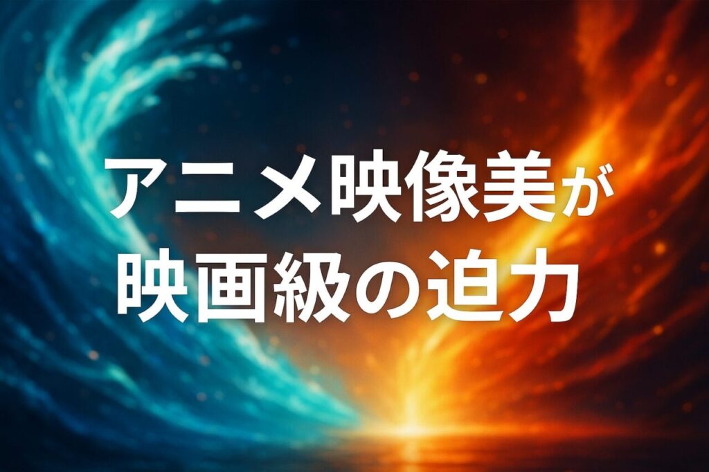 アニメ映像美が映画級の迫力