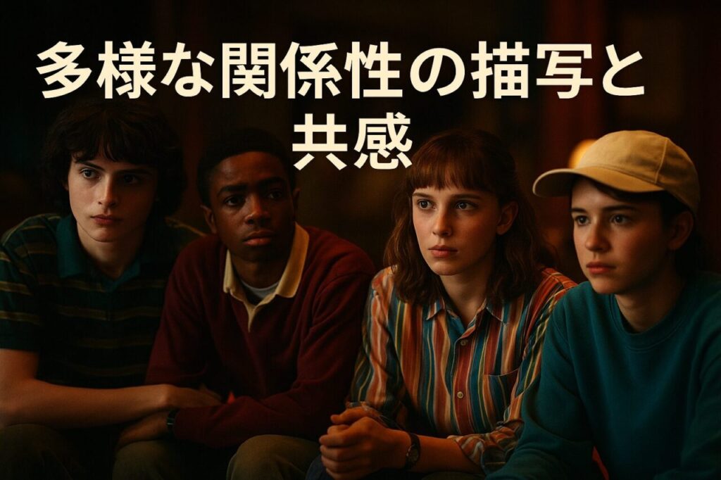 多様な関係性の描写と共感