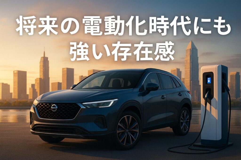 将来の電動化時代にも強い存在感