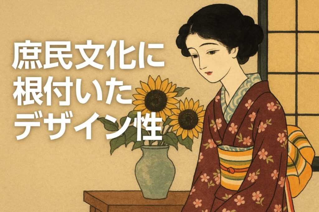 庶民文化に根付いたデザイン性