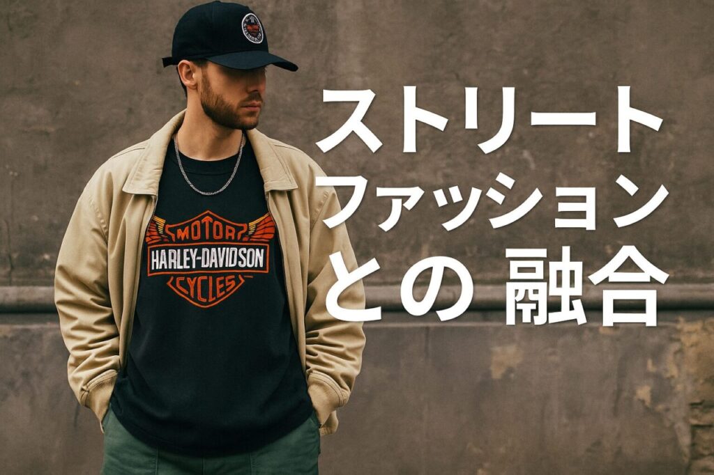 ストリートファッションとの融合