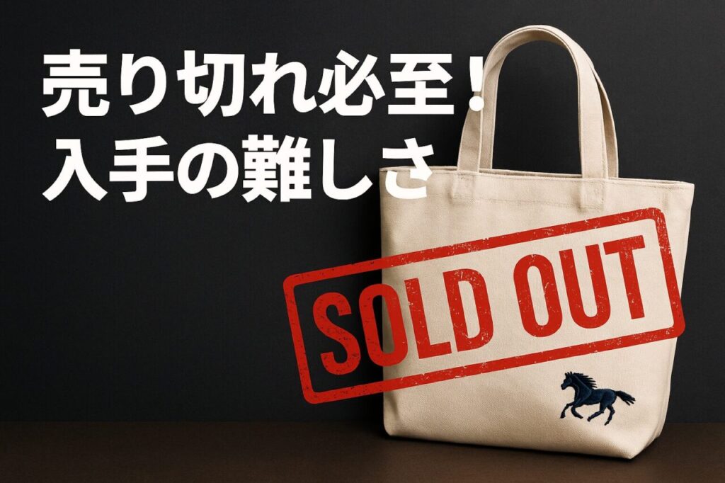 売り切れ必至！入手の難しさ
