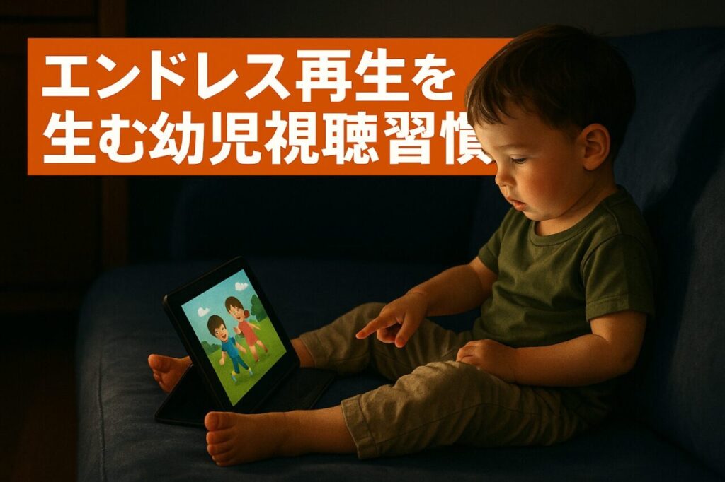 エンドレス再生を生む幼児視聴習慣