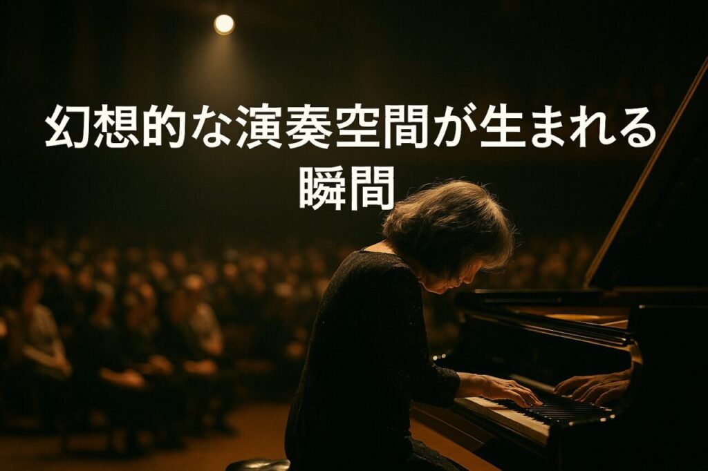 幻想的な演奏空間が生まれる瞬間