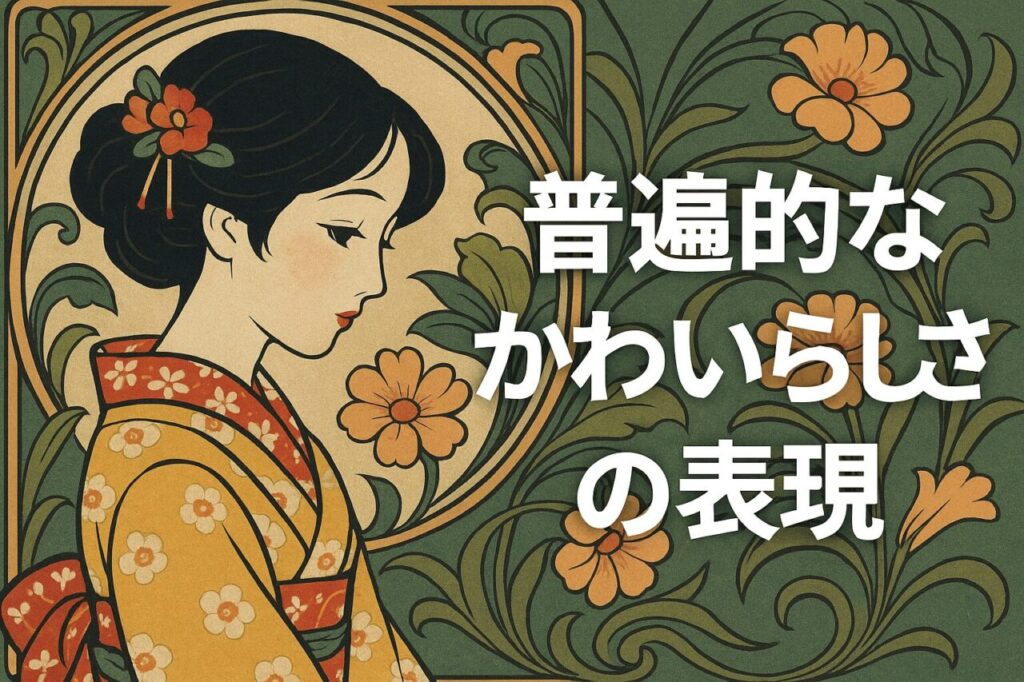 普遍的なかわいらしさの表現