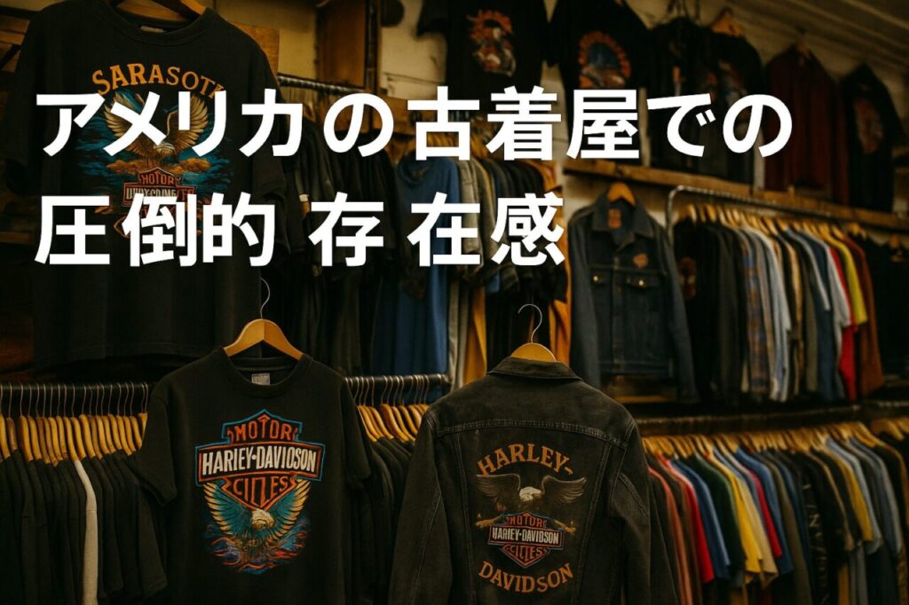アメリカの古着屋での圧倒的存在感