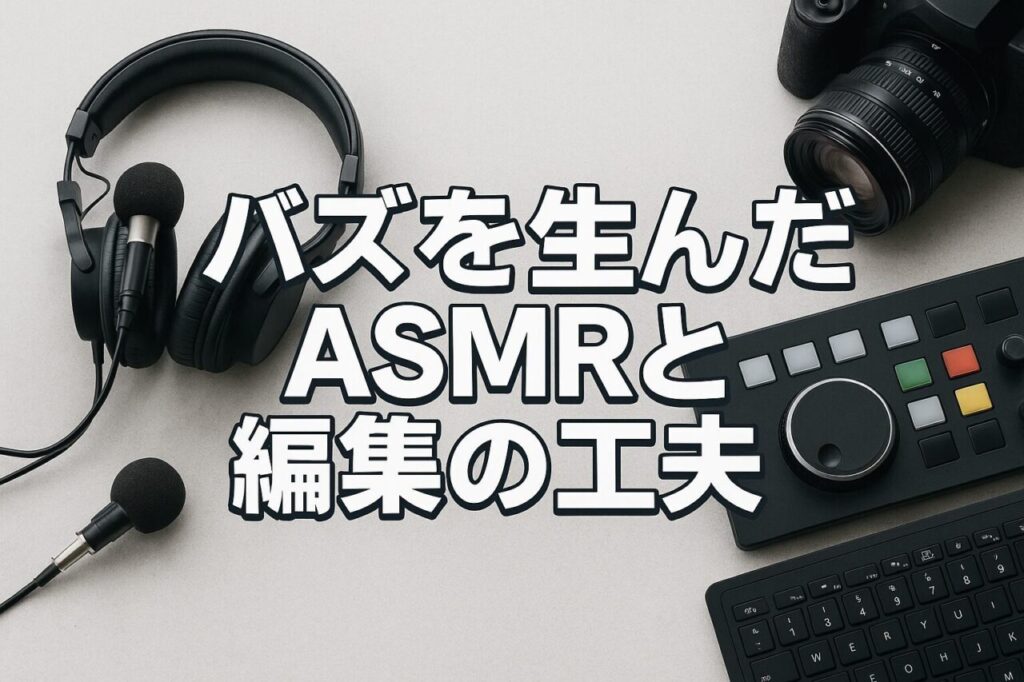 バズを生んだASMRと編集の工夫