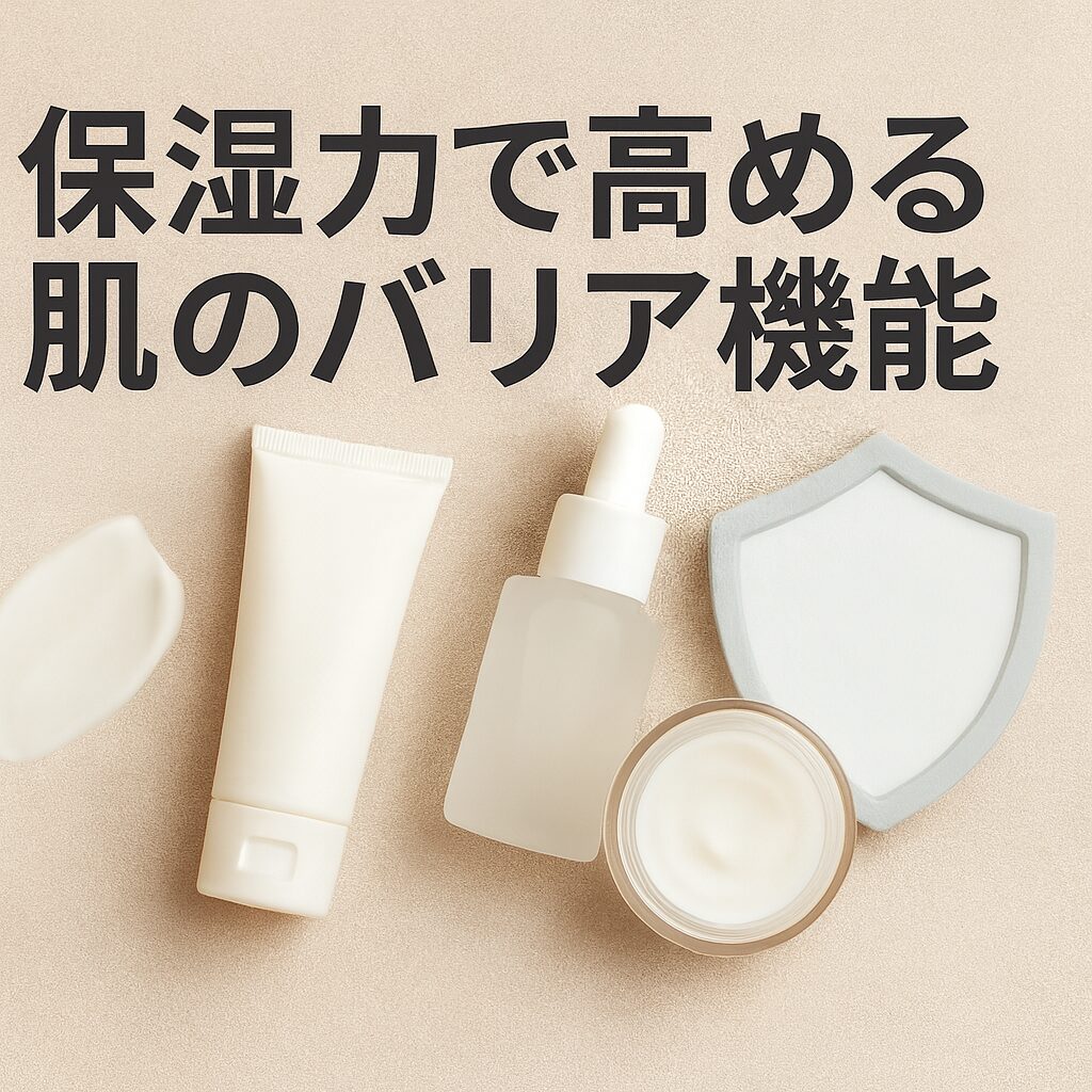 保湿力で高める肌のバリア機能