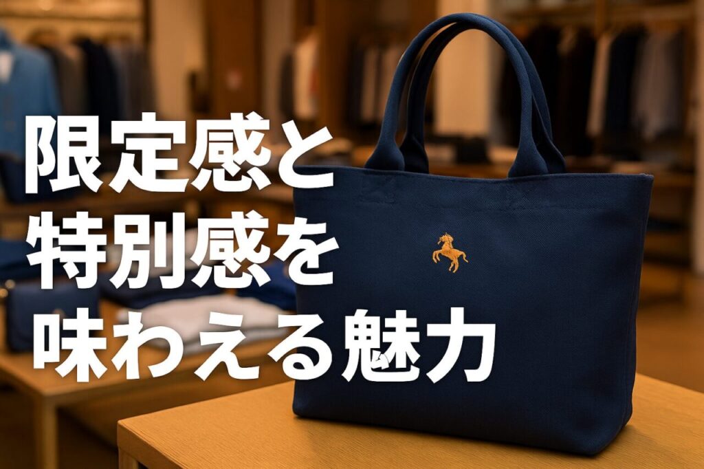 限定感と特別感を味わえる魅力