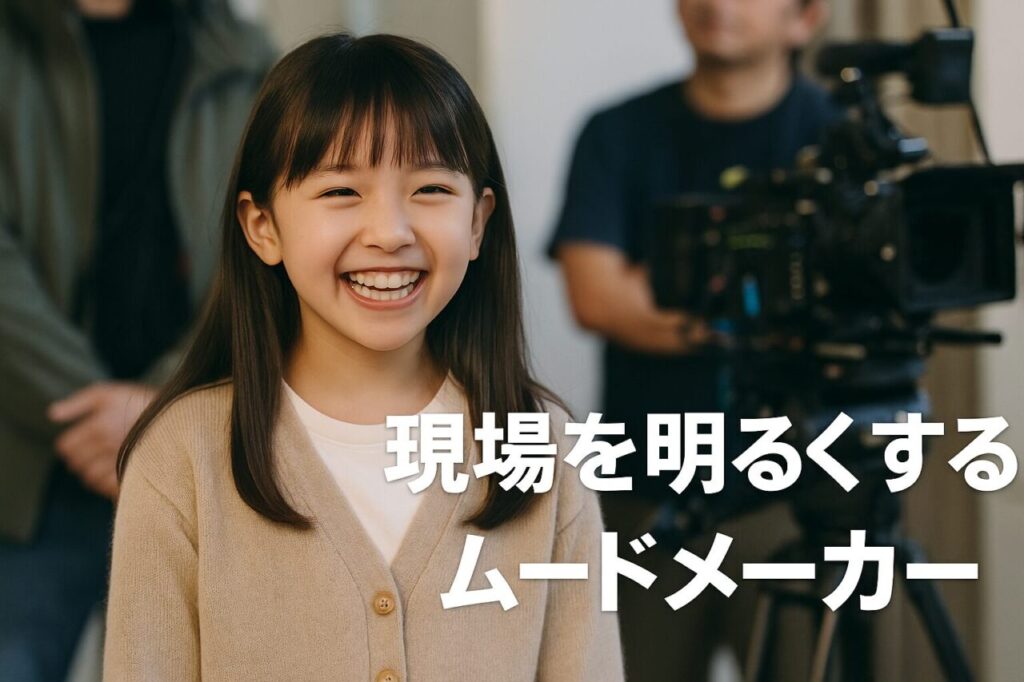 現場を明るくするムードメーカー