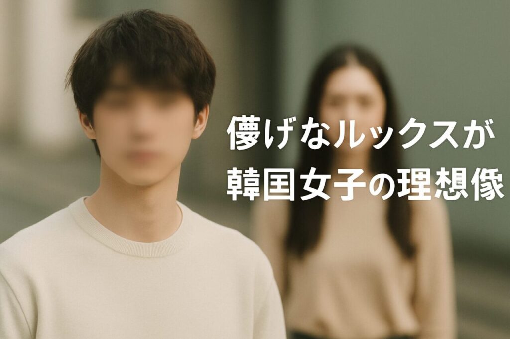 儚げなルックスが韓国女子の理想像