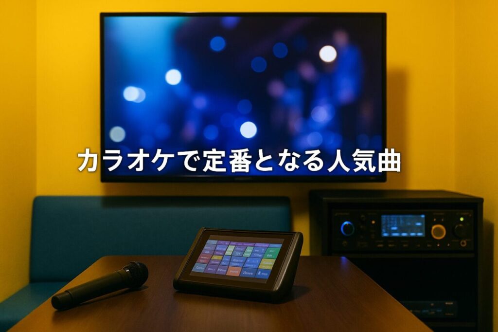 カラオケで定番となる人気曲