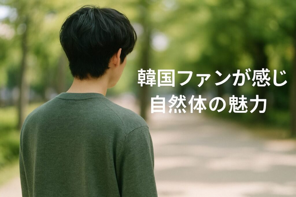韓国ファンが感じる自然体の魅力