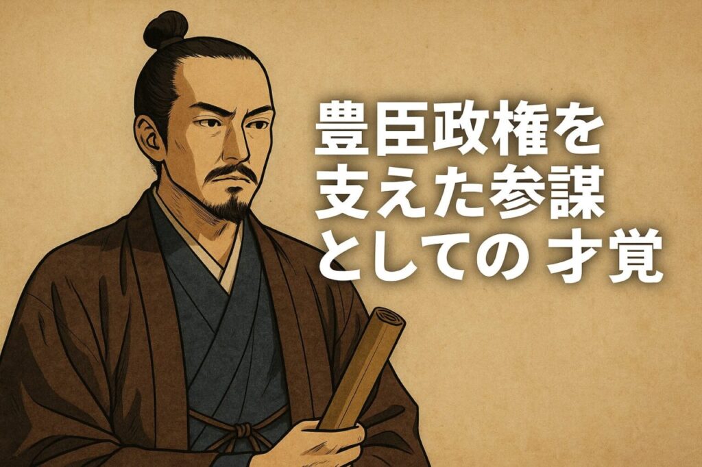 豊臣政権を支えた参謀としての才覚