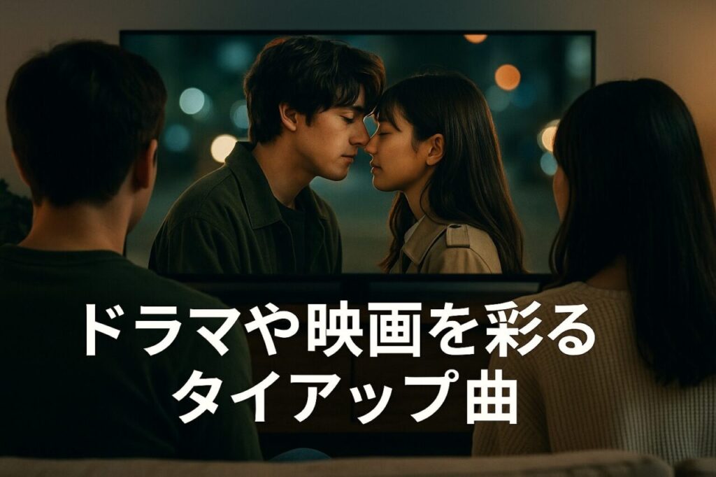 ドラマや映画を彩るタイアップ曲