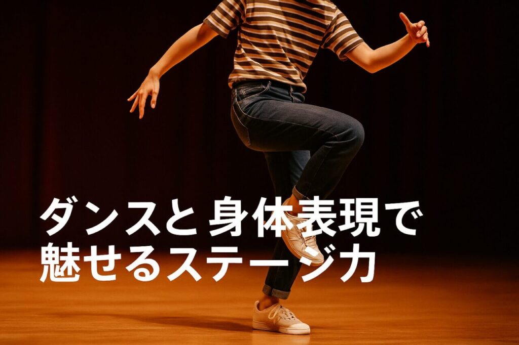 ダンスと身体表現で魅せるステージ力