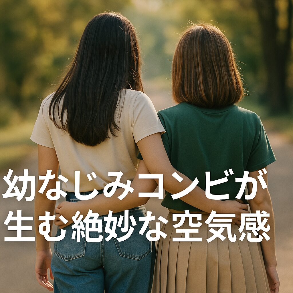 幼なじみコンビが生む絶妙な空気感