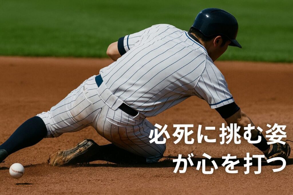 必死に挑む姿勢が心を打つ