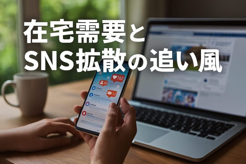 在宅需要とSNS拡散の追い風